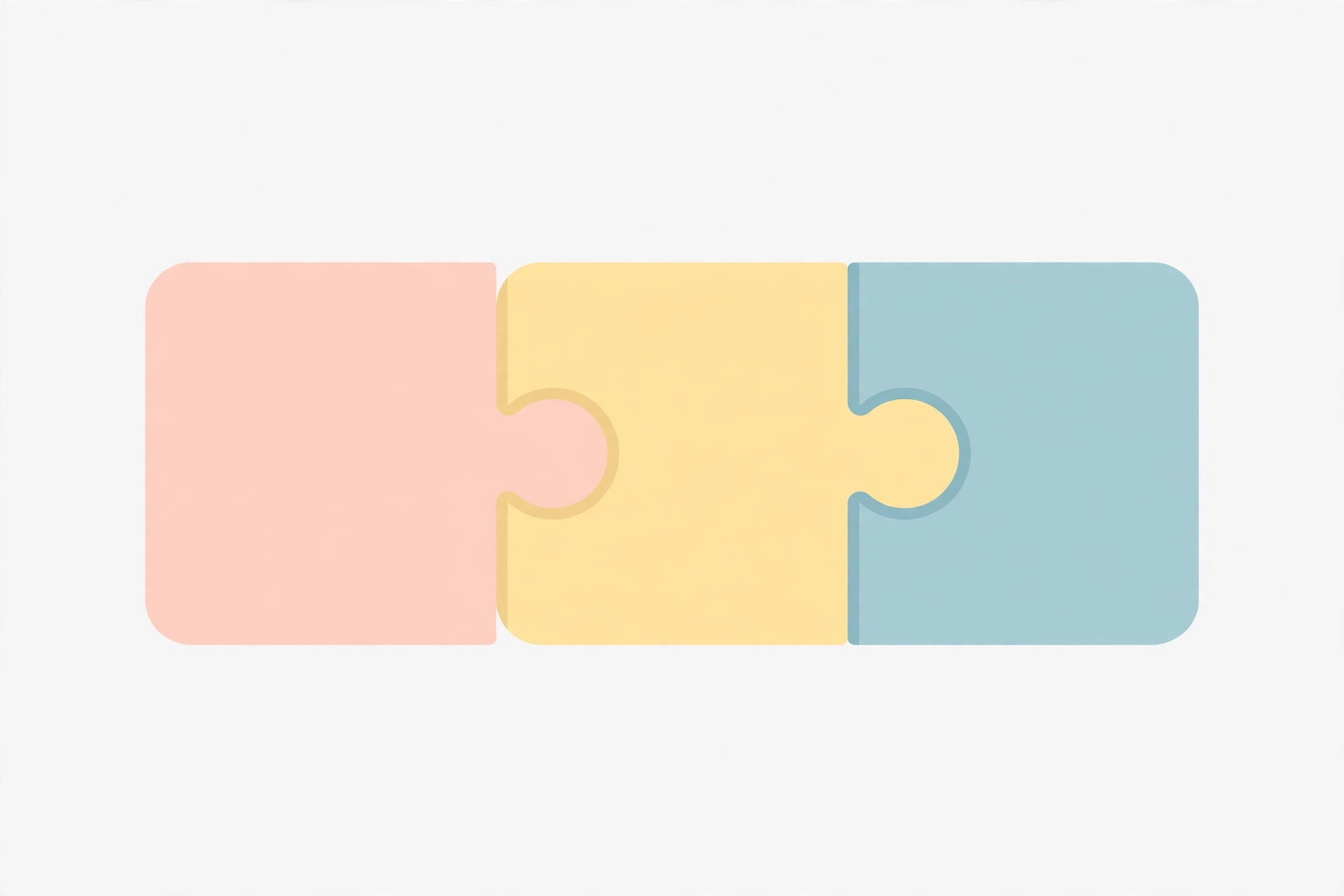Diagram of three interlocking puzzle pieces representing protocol, domain, and port — the three parts of a web origin