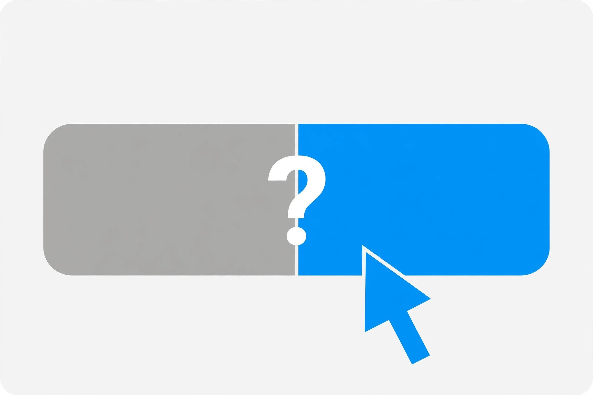 Diagram of an address bar split at the question mark: the part before dimmed, the query string part highlighted